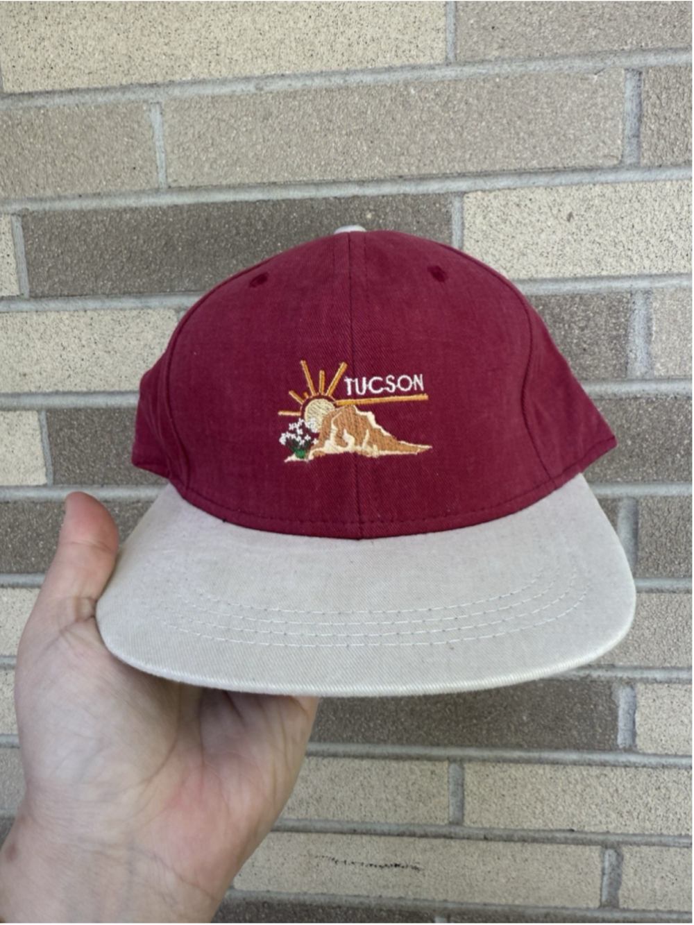 VTG Tuscan Arizon Retro Embroidered Imperial SnapBack Hat One Size Made In USA